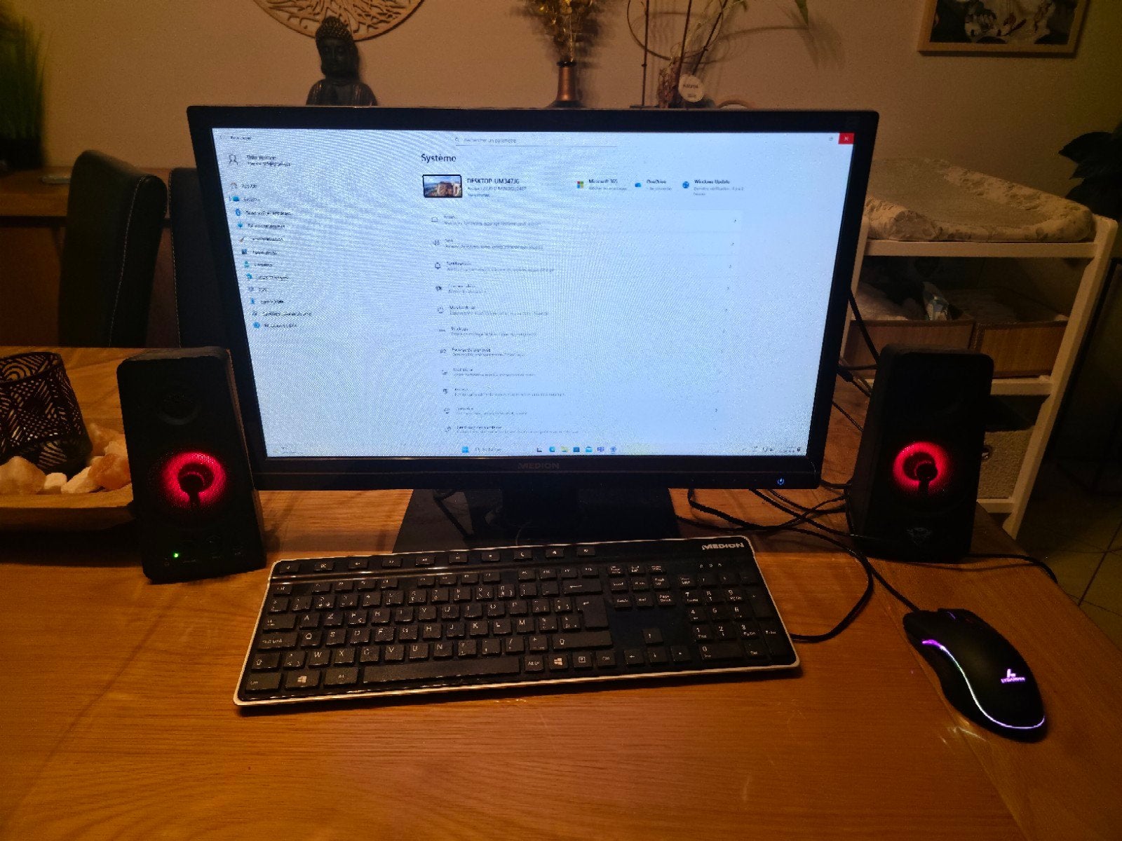 Medion PC – GTX 750 – 8GB RAM – 1TB HDD, HDD, Avec carte vidéo, 8 GB, Medion
