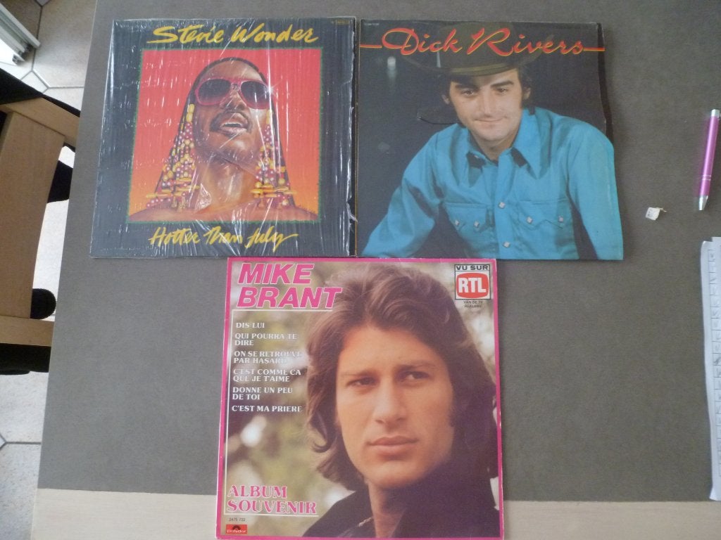 3 disques 33 tours en parfaits états, Enlèvement ou Envoi, Utilisé, CD ou Disque