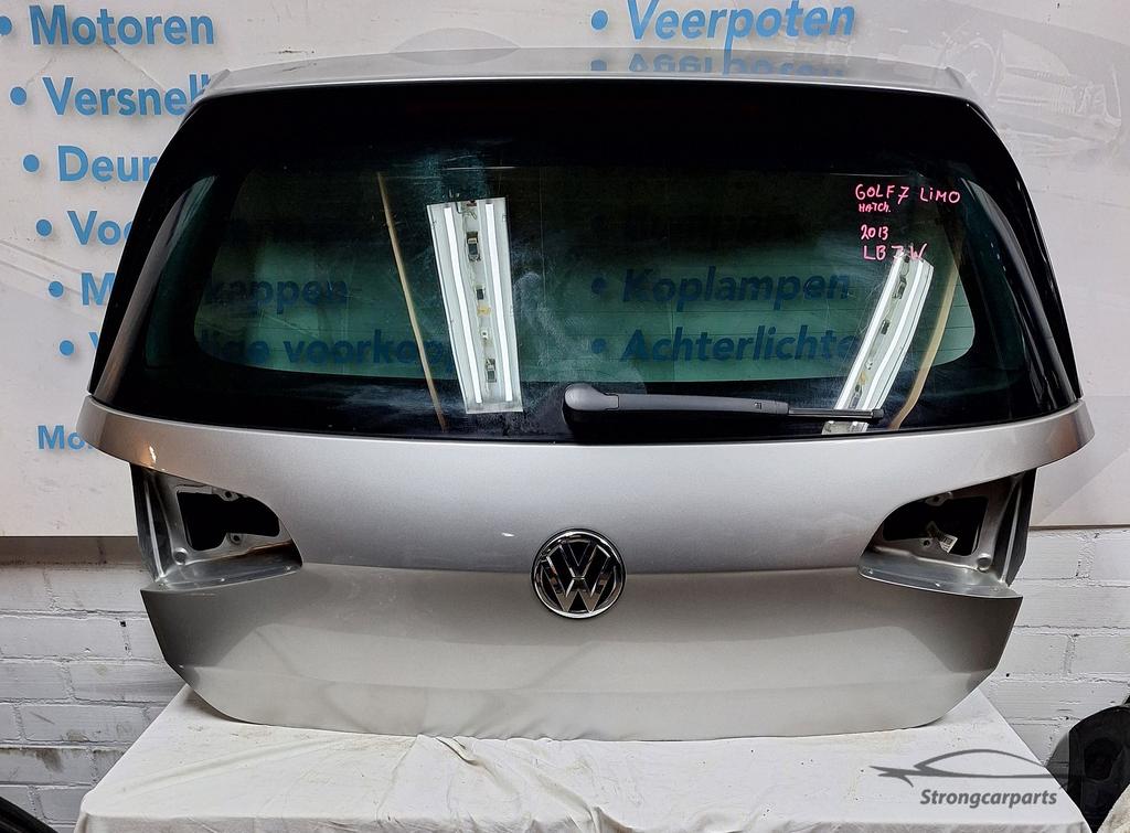 Achterklep VW Golf 7 VII Hatchbak in goede staat kleur LB7W, Auto-onderdelen, Carrosserie, Achterklep, Volkswagen, Achter, Gebruikt