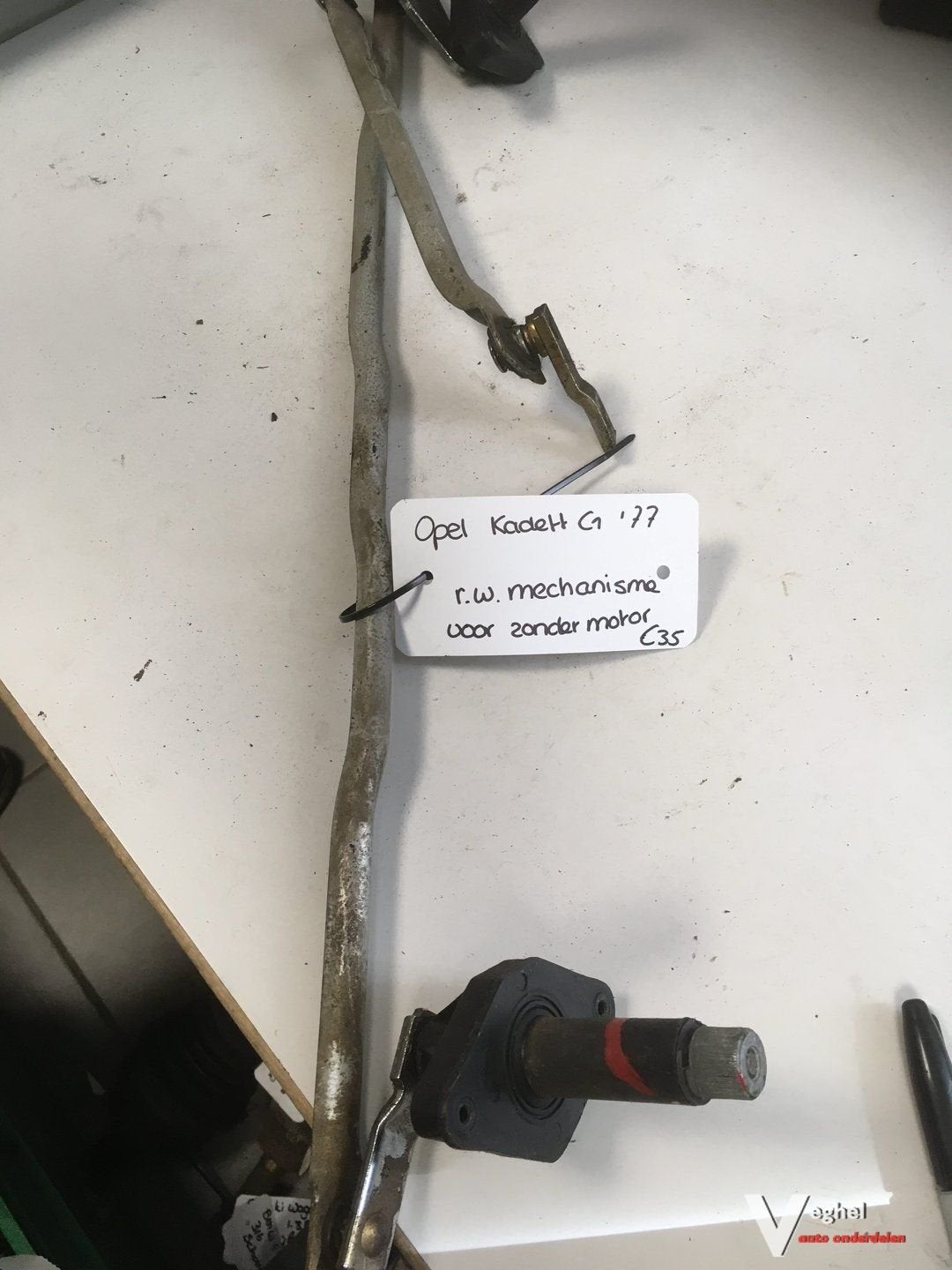 Opel Kadett C 1977 Ruitenwissermechaniek zonder motor, -, Utilisé, -, -