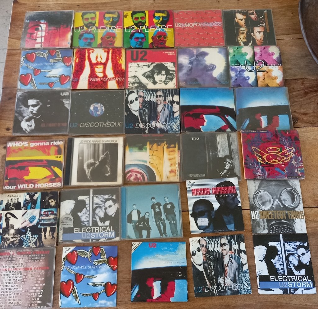 Cds Maxis, Single, Promos  U2, CD & DVD, CD | Rock, Enlèvement ou Envoi, Neuf, dans son emballage, Pop rock, Single