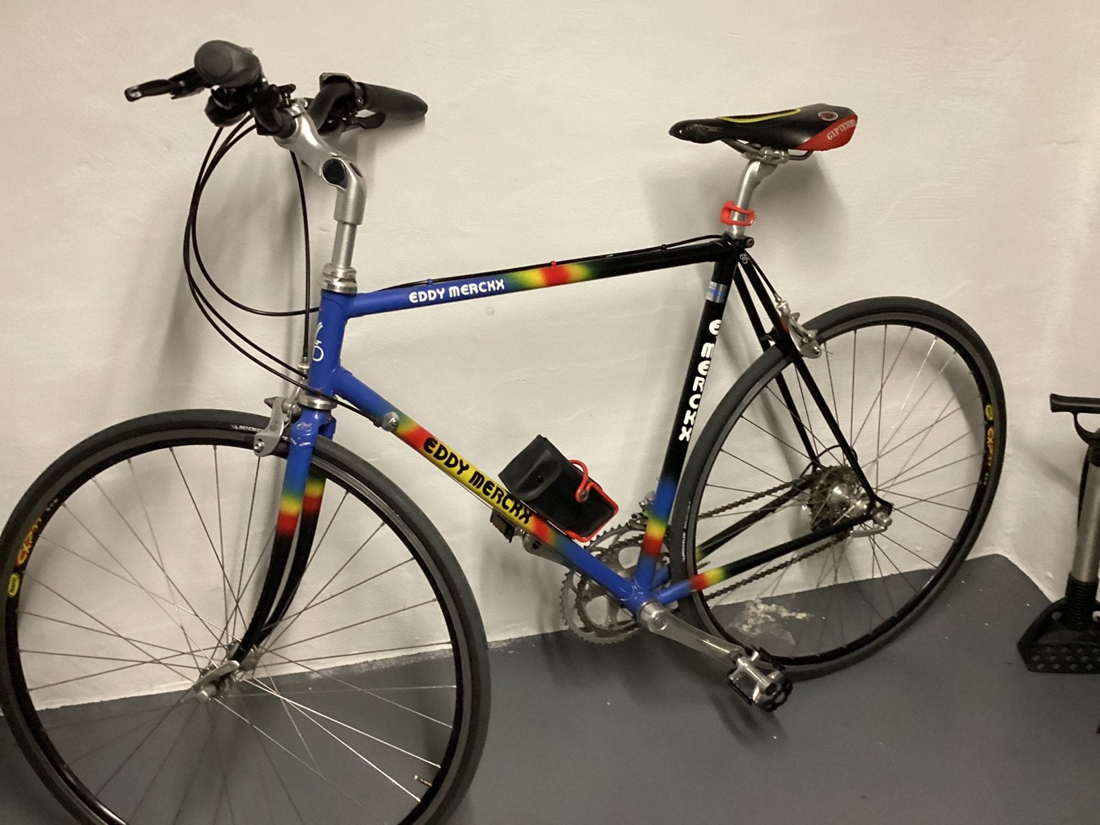 Toetistenfiets, Ophalen, 28 inch, Gebruikt, Velgrem