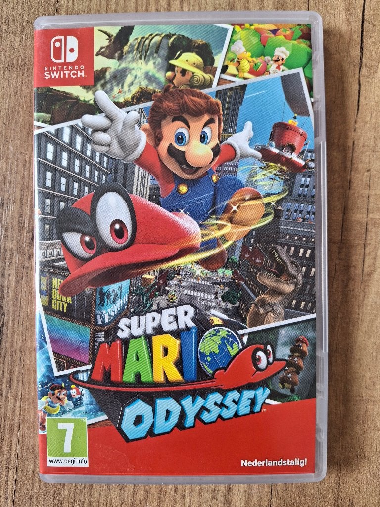 Super Mario Odyssey Nintendo switch, Avontuur en Actie, Verzenden, 1 speler, Zo goed als nieuw