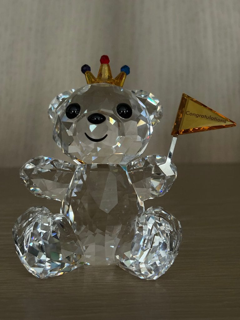 Swarovski Kris beer gefeliciteerd, Ophalen of Verzenden, Nieuw, Figuurtje