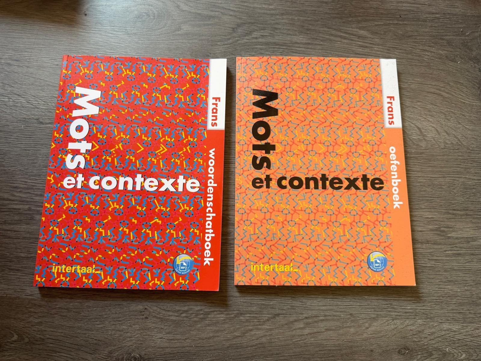 Mots et contexte, Boeken, Ophalen, Zo goed als nieuw, Hoger Onderwijs, Intertaal