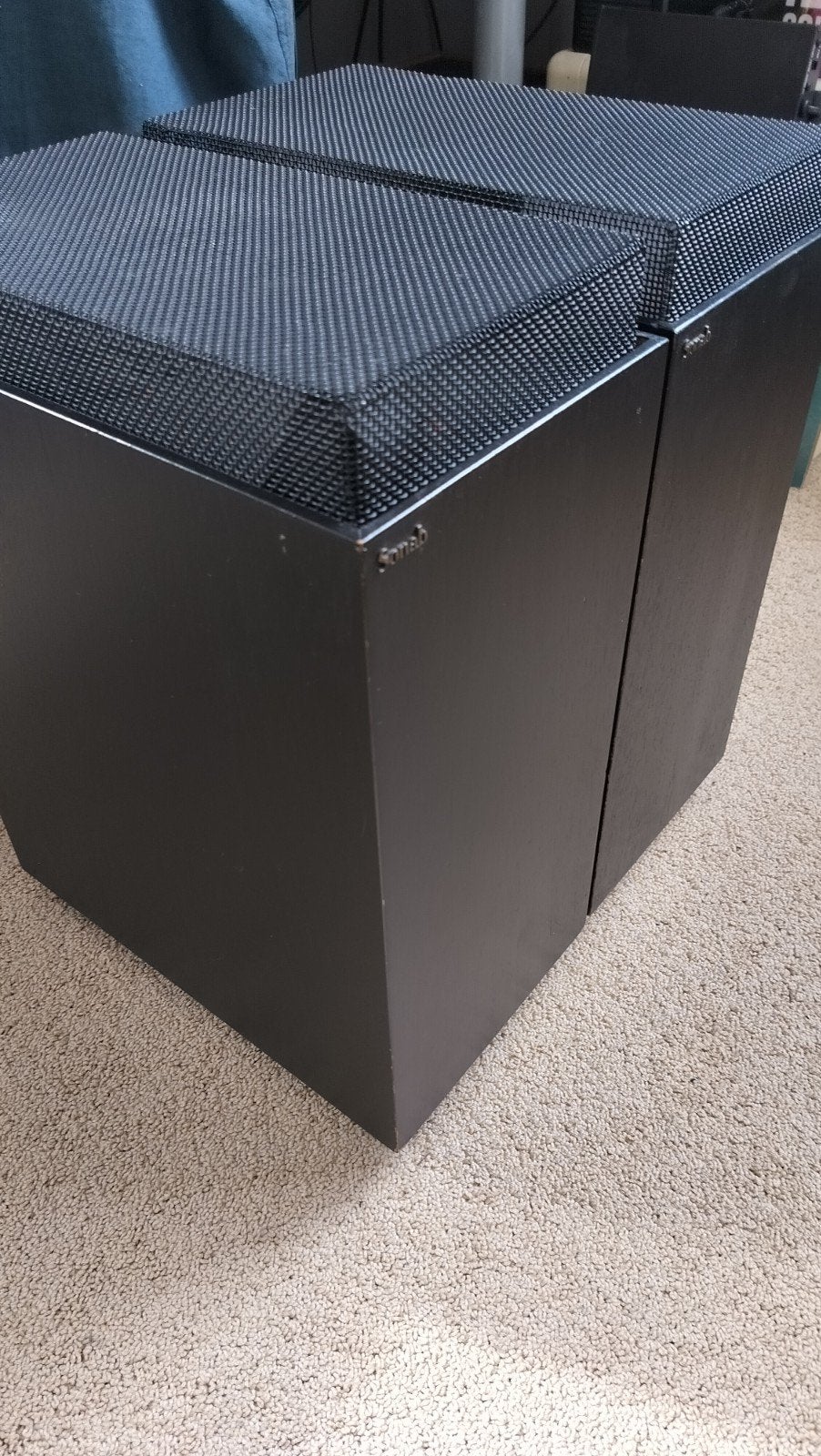 Sonab OA12L Zweedse Design speakers met zeer goed geluid!, Autres marques, 60 à 120 watts, Enlèvement, Utilisé