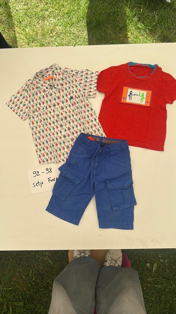Set Fred & Ginger pour garçon taille 92, Enlèvement, Comme neuf, Garçon, Ensemble