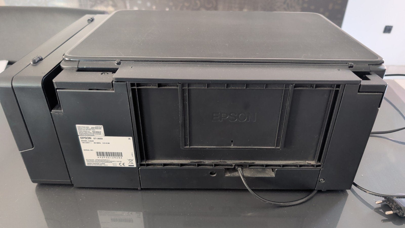 Imprimante Epson ET 2650 en très bon état, Muziek en Instrumenten, Behuizingen en Koffers, Ophalen