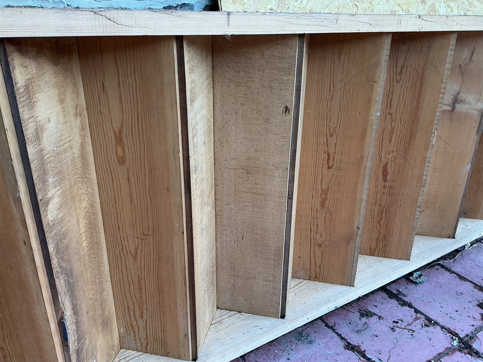 Houten Trap, 3m95 L., Doe-het-zelf en Bouw, Ophalen, Gebruikt, Trap, 2 tot 4 meter
