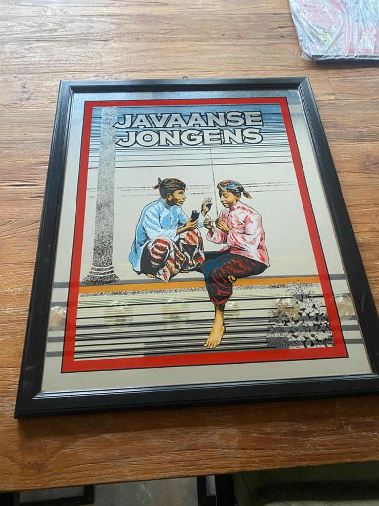 Spiegel javaanse jongens, Verzamelen, Ophalen, Zo goed als nieuw