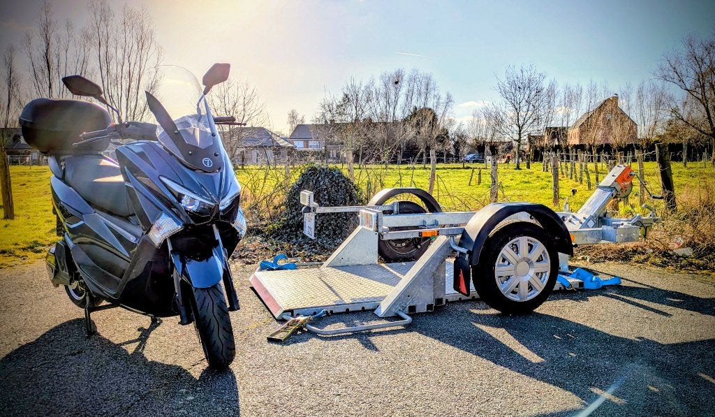 Motor aanhangwagen high/low mtm 750kg, Ophalen, Zo goed als nieuw