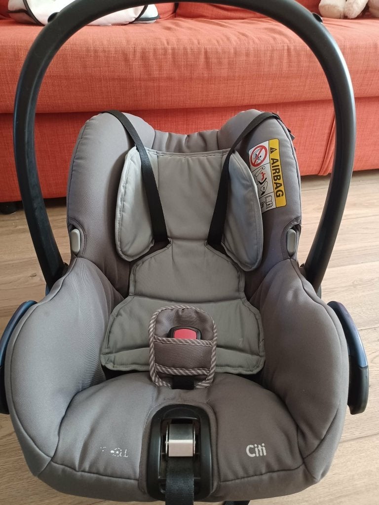Maxi-cosi Citi autostoeltje, Ophalen, Autogordel of Isofix, Gebruikt, 0 t/m 13 kg
