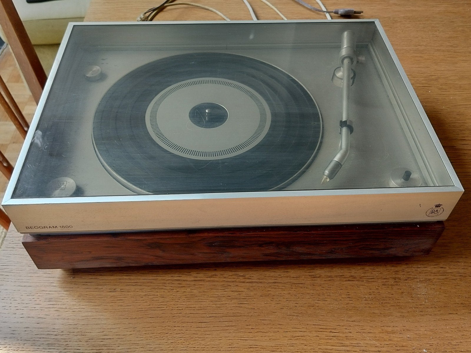 Vintage platenspeler van B&O beogram 1800, Audio, Tv en Foto, Platenspelers, Ophalen, Platenspeler