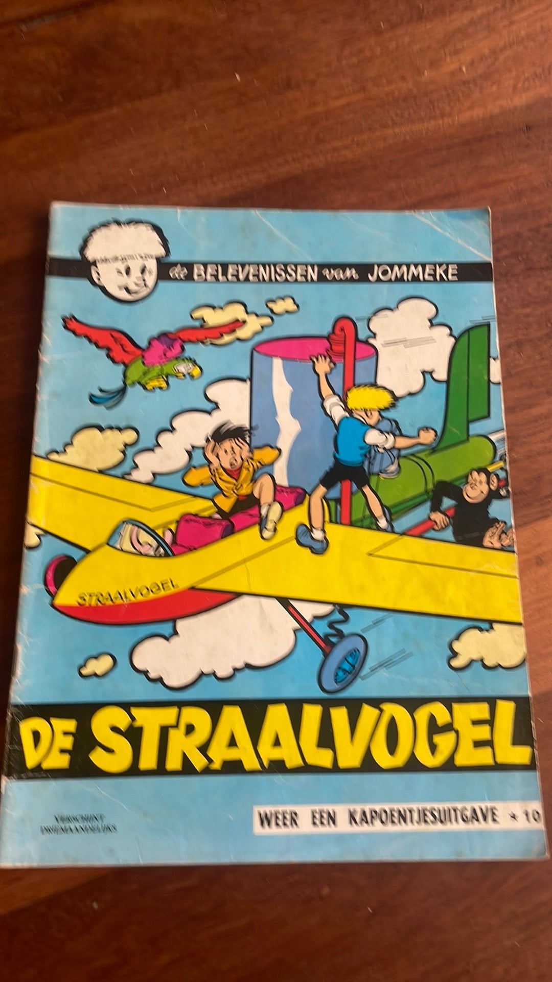 De belevenissen van jommeke strip de straalvogel, Ophalen, Gelezen