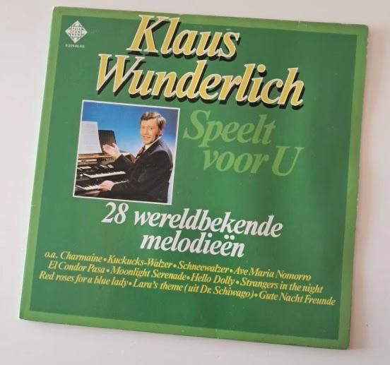 Klaus Wünderlich 28 wereldberoemde melodieën LP, Ophalen, 1980 - 1989, Gebruikt, 12 inch