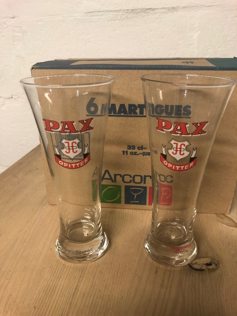 Bierglas Pax Opitter, Ophalen, Nieuw, Glas of Glazen, Overige merken