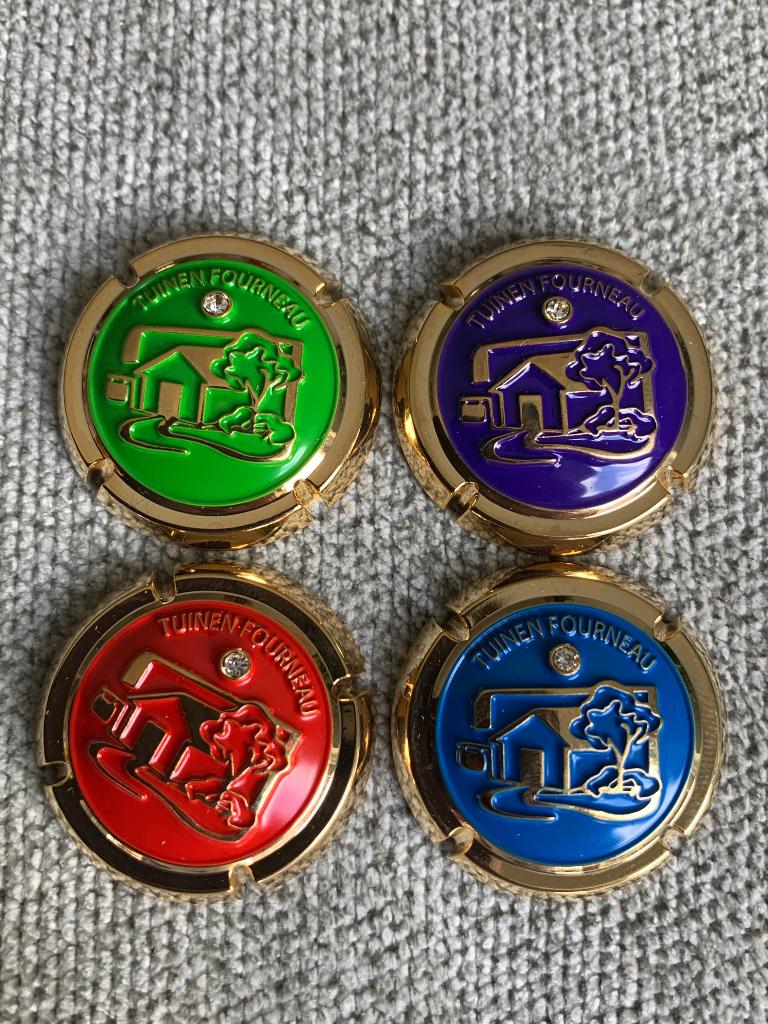 Lot 4 reeksen :19 champagne capsules, Verzamelen, Ophalen of Verzenden