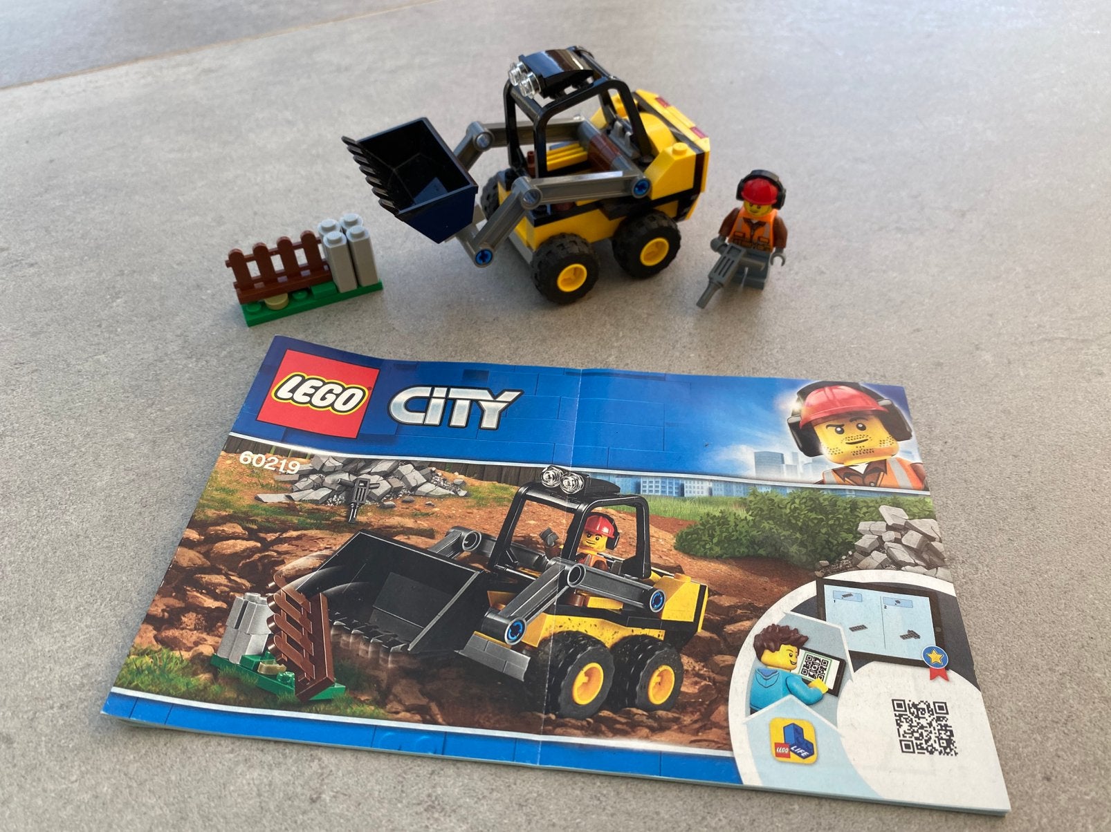 Lego city 60219, Ophalen, Zo goed als nieuw, Lego, City