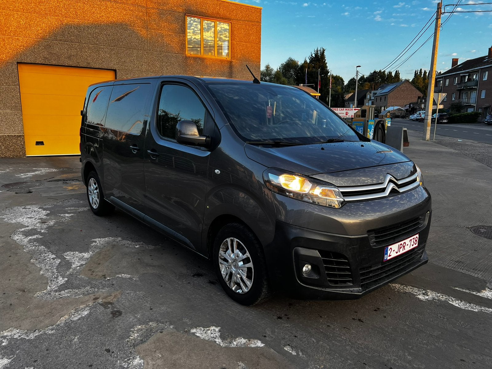 Citroen jumpy / 2019 / 2l diesel / 135.000 km, Argent ou Gris, Entreprise, 3 places, Boîte manuelle