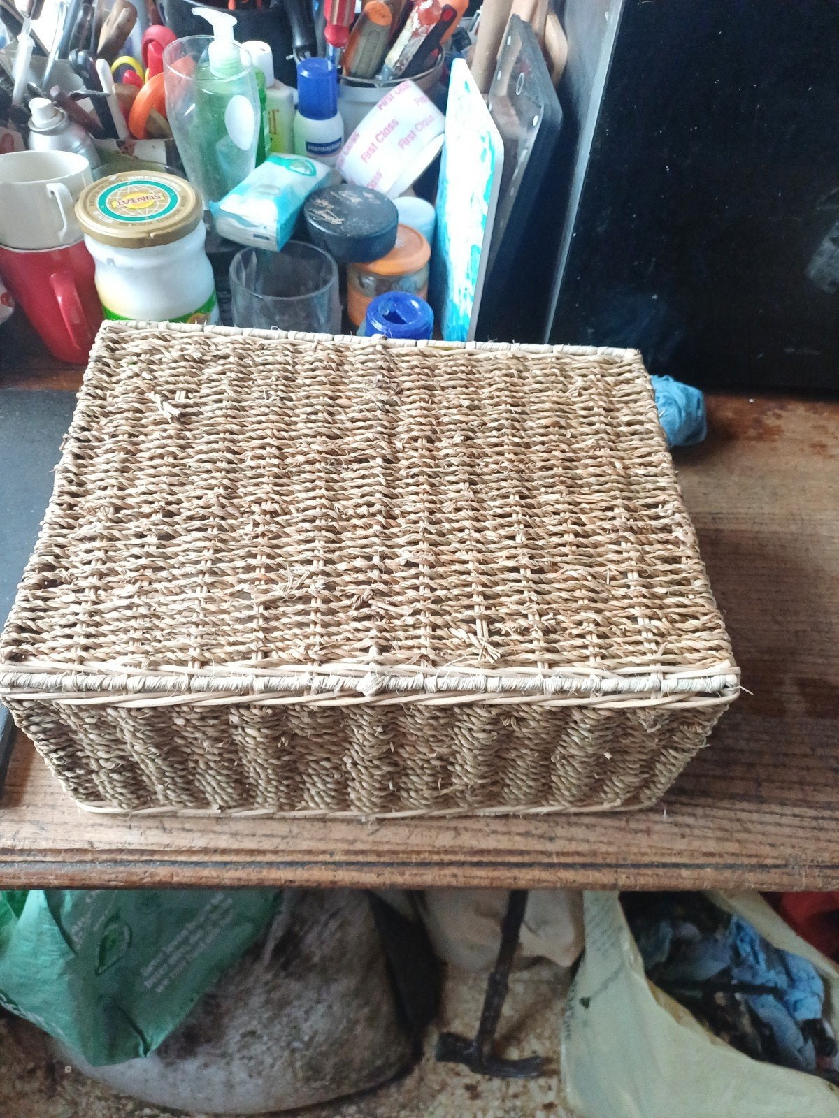 Panier osier, Enlèvement