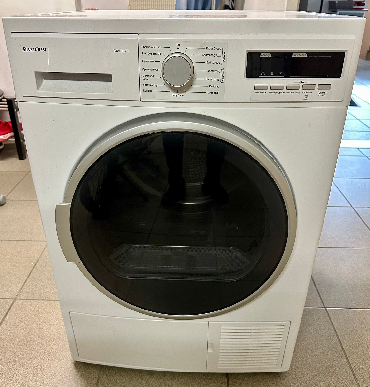Silvercrest SWT 8 A1 Condensdroger - Zo goed als nieuw, Elektronische apparatuur, Ophalen, Zo goed als nieuw