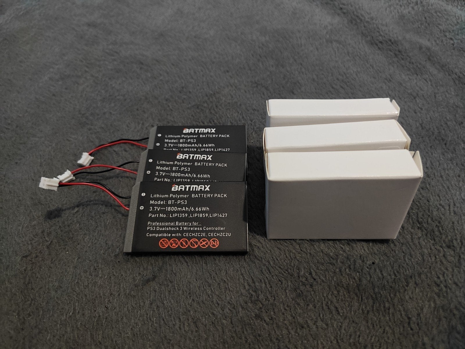 6 batteries pour manettes PlayStation 3., Games en Spelcomputers, Spelcomputers | Sony PlayStation 3, Ophalen of Verzenden, Nieuw