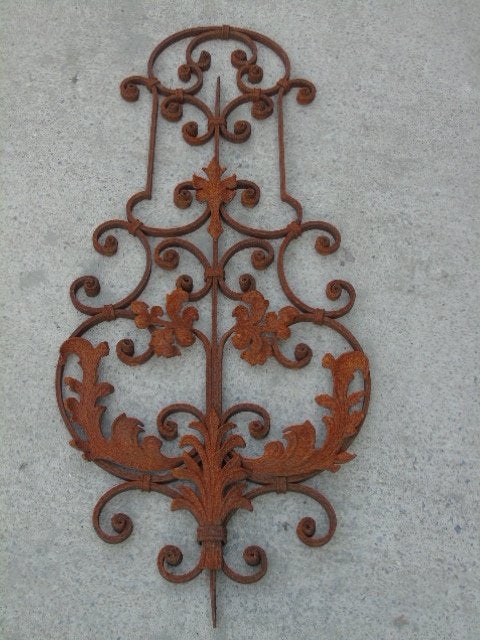 fronton, plaque murale en fer forgé, modèle XXL, Enlèvement ou Envoi, Neuf