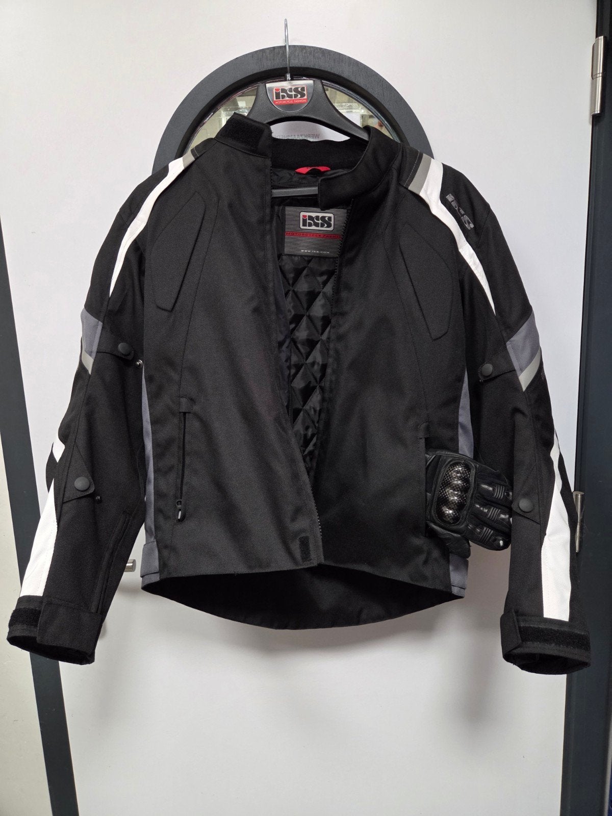 Motojas + handschoenen + laarzen, Ophalen, Handschoenen