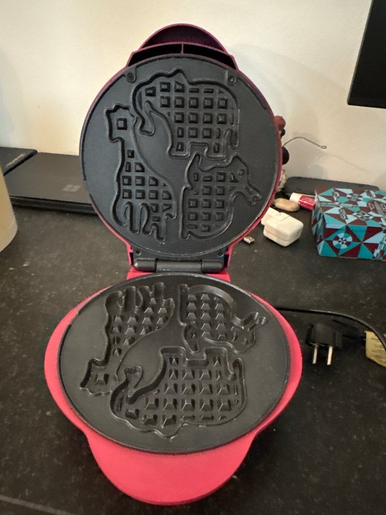 Bestron wafelijzer, Enlèvement, Utilisé