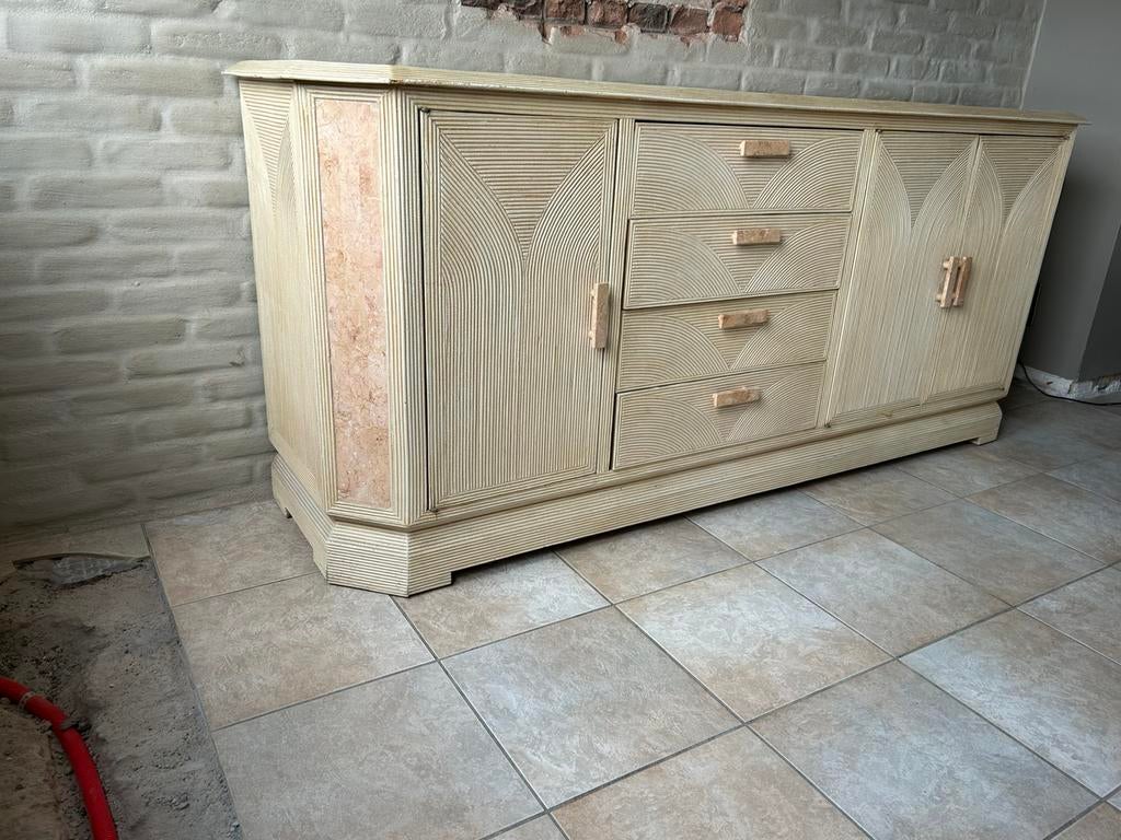 Kast en tafel, Huis en Inrichting, Ophalen, Gebruikt