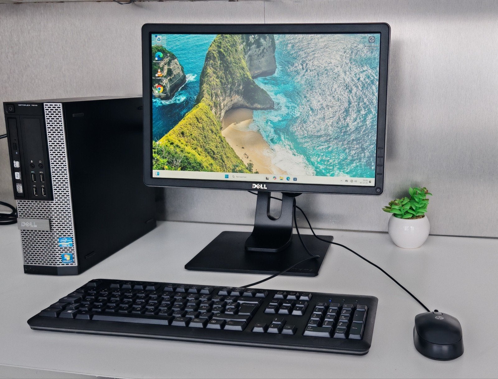 Ordinateur Complet Dell i5 SSD 250 Gb 24 GB Ram, Reconditionné, Avec moniteur, SSD, Dell Optiplex