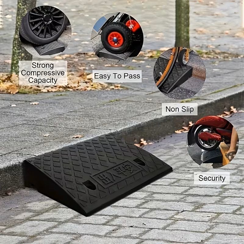 4 stuks draagbare oprijplaten met antislip oppervlak, Ophalen of Verzenden, Nieuw