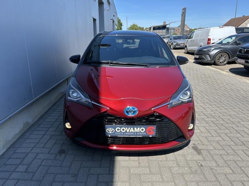 Toyota Yaris 1.5 Lounge, Autos, Toyota, Rouge, 91 g/km, Achat, 90 ch
