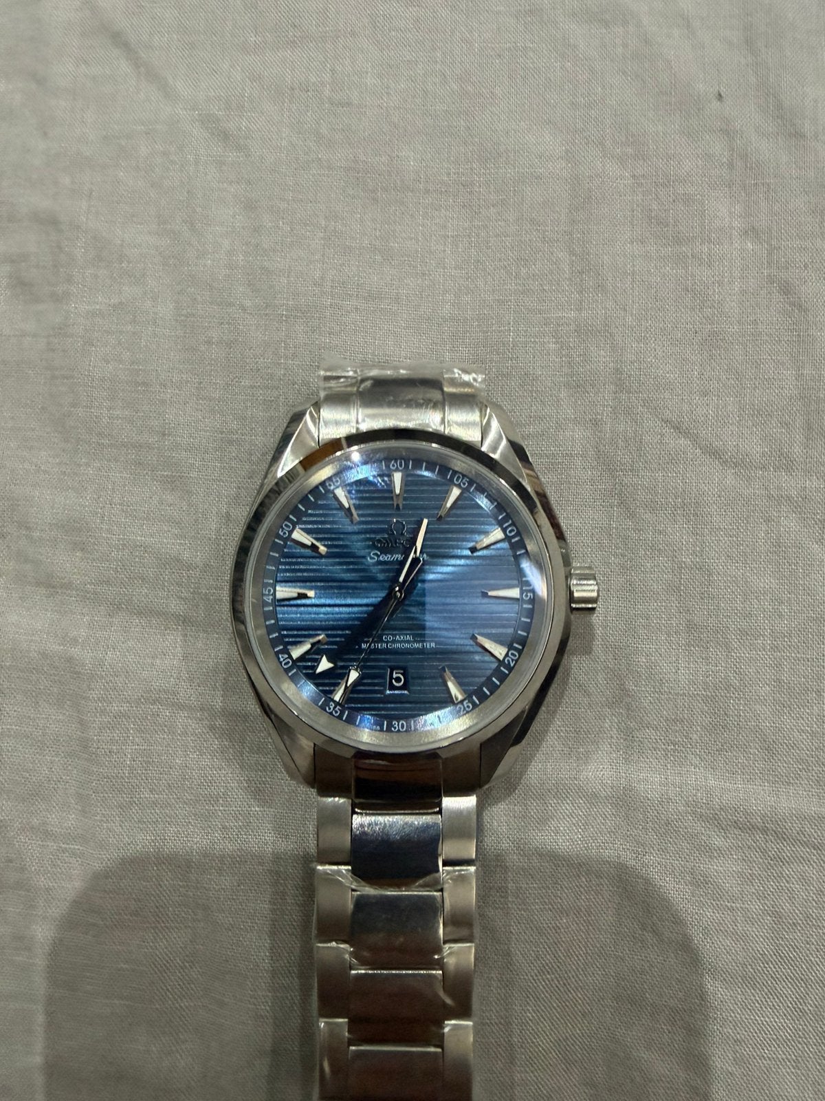 Omega Aqua Terra horloge, Ophalen of Verzenden, Zo goed als nieuw