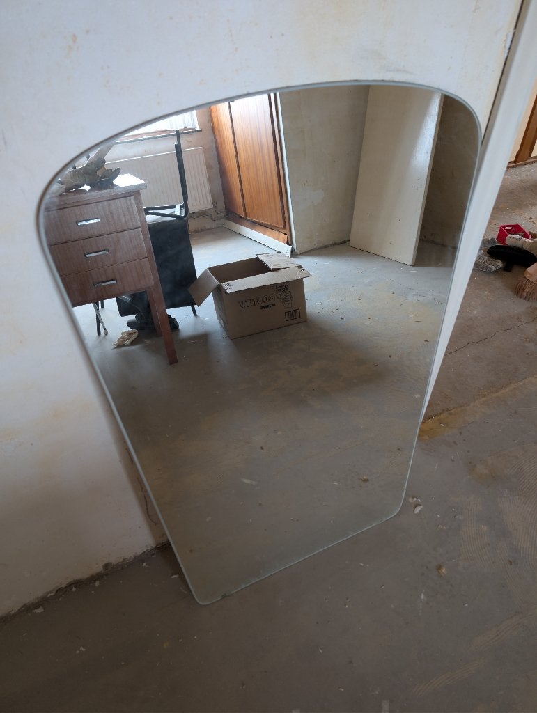Miroir Vintage, Moins de 100 cm, Enlèvement, Utilisé, 50 à 75 cm