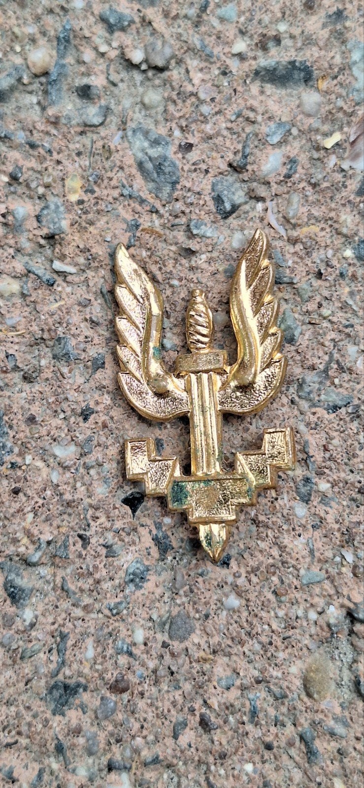 Para-commando-badges, Ophalen