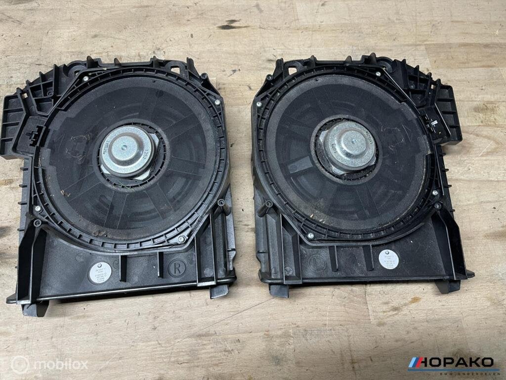 Subwoofer set BMW F10 F11 F06 F12 F13 base 0034919520002, Gebruikt, Einsteinlaan 5 rijswijk, Bmw, Ophalen of Verzenden