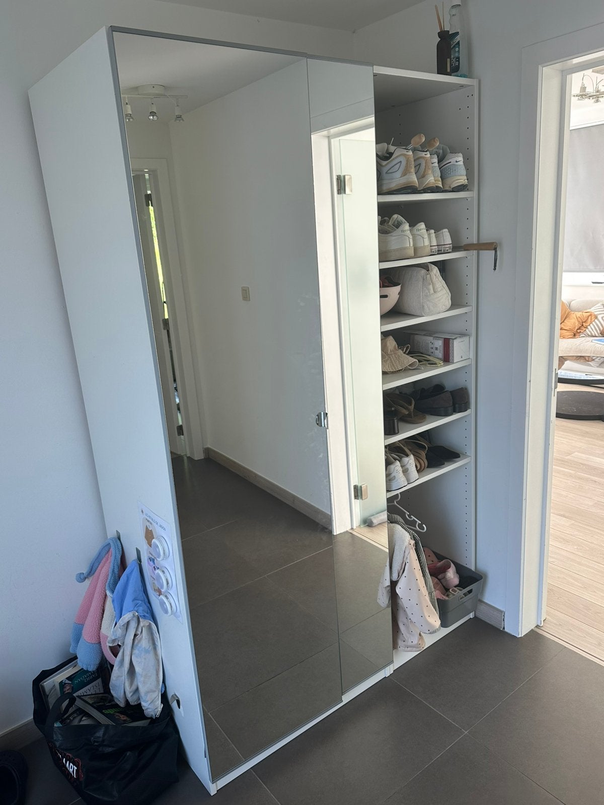 PAX dressing voor binnenkomst, Huis en Inrichting, Woonaccessoires | Overige, Ophalen, Zo goed als nieuw, Wit