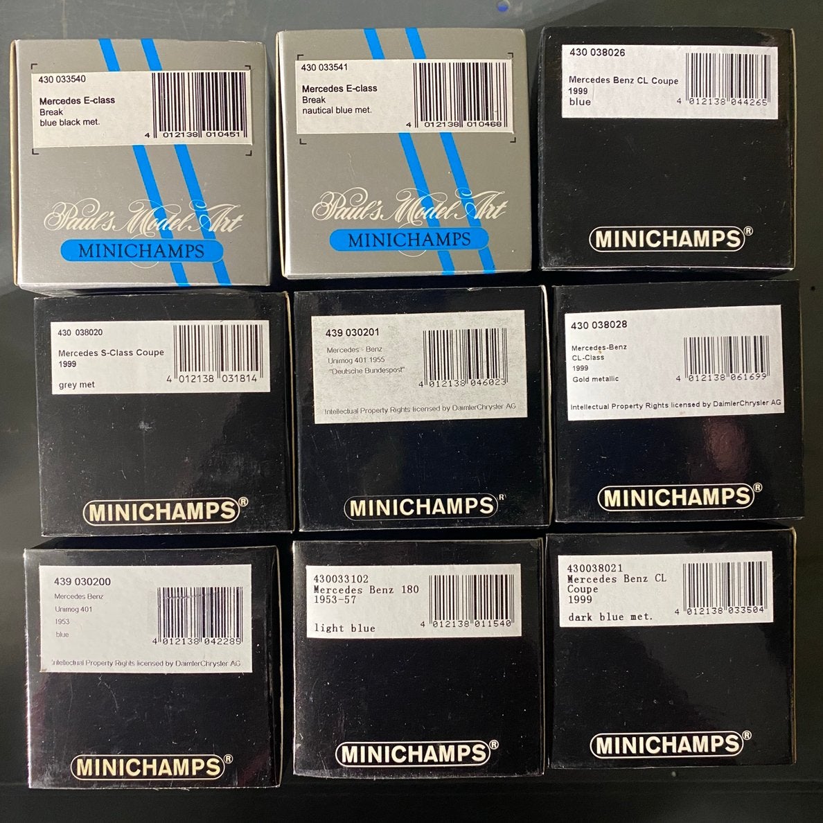 Minichamps 1:43 één of meerdere te koop volgens interesse, Ophalen, Zo goed als nieuw