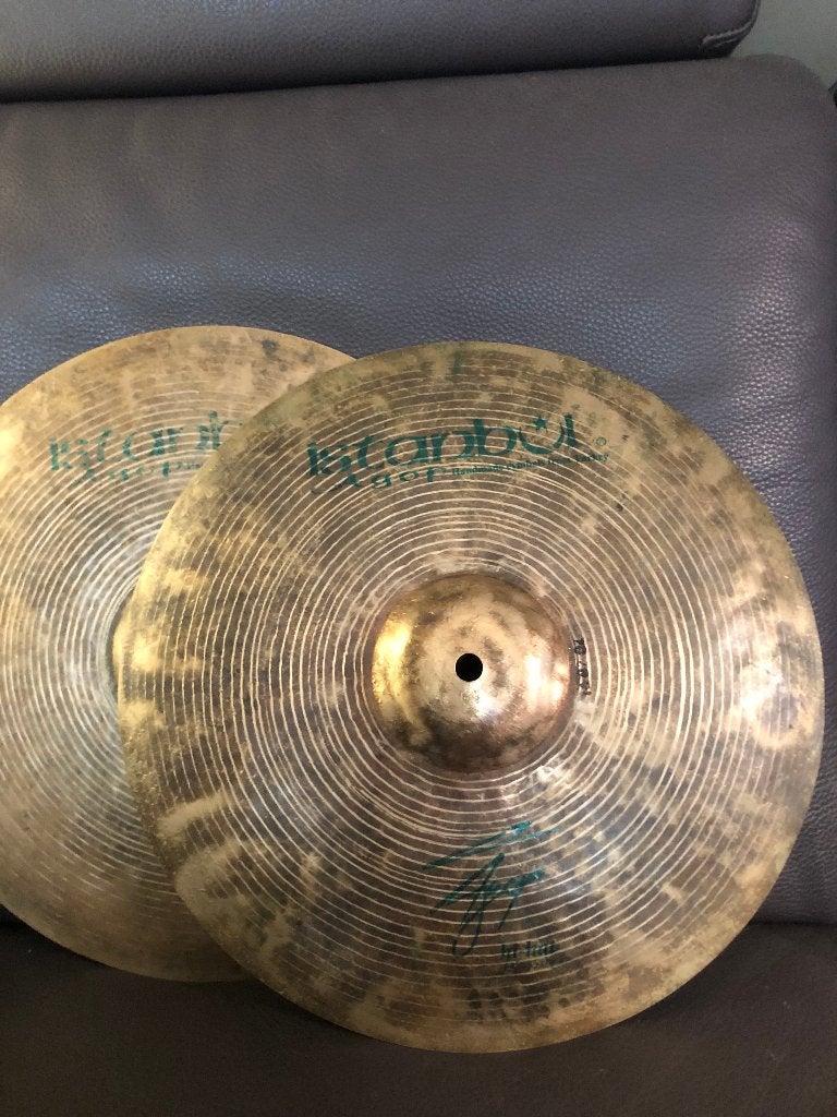 Istanbul Agop 14" Agop Signature Hi-Hat, Musique & Instruments, Batteries & Percussions, Enlèvement, Utilisé, Autres marques