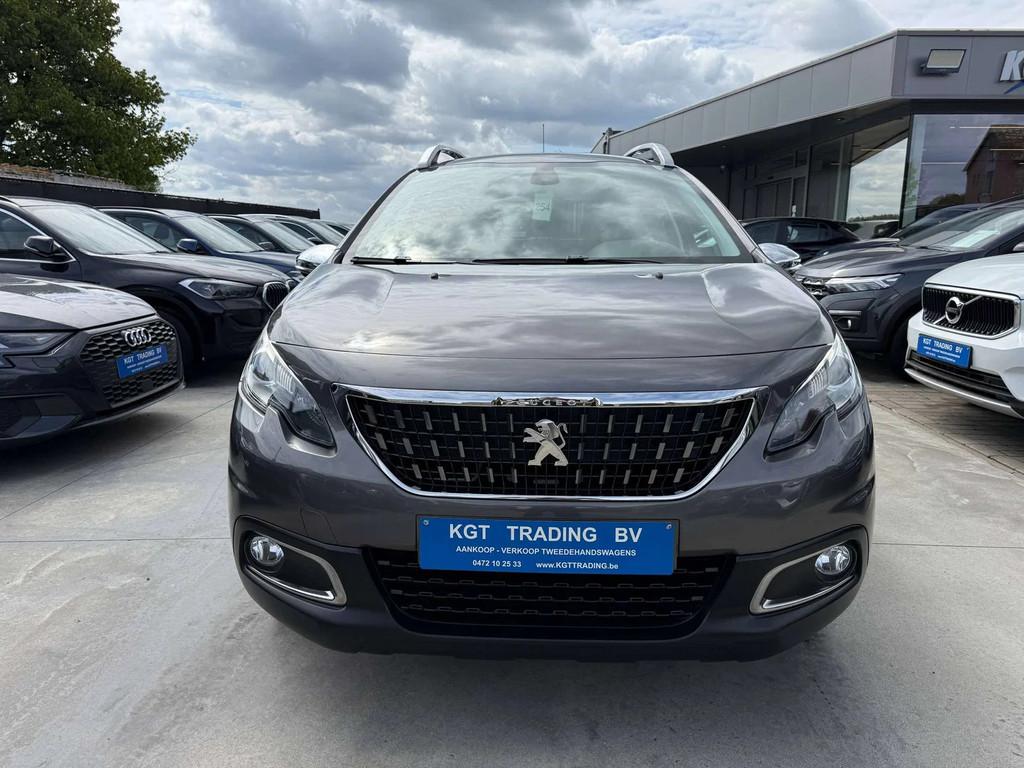 Peugeot 2008 1.2i NAVIGATIE PDC DIGITALE AIRCO CARPLAY BLUET, Autos, Argent ou Gris, Euro 6, Entreprise, 82 ch