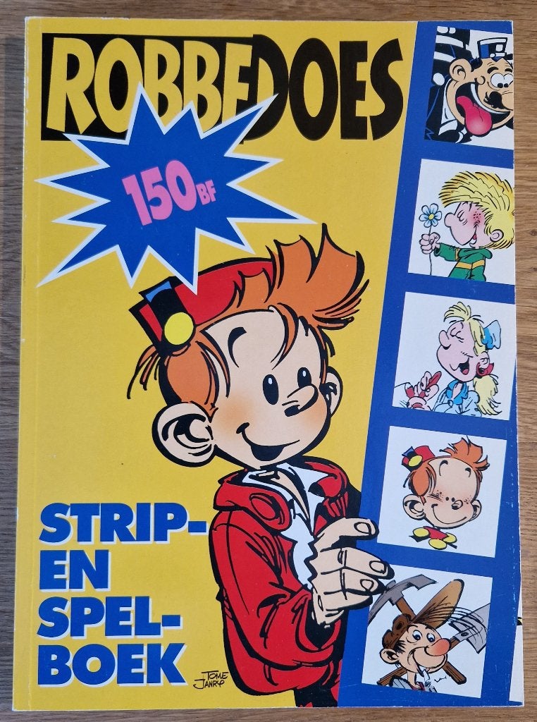 Robbedoes strip- en spelboek - 1996 - Strip, Eén stripboek, Ophalen of Verzenden, Nieuw