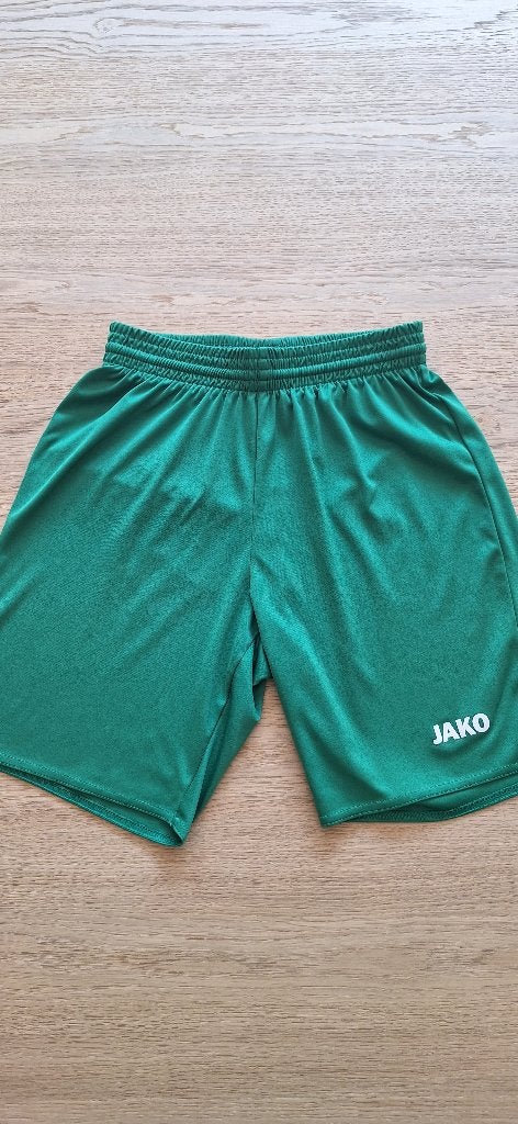 Jako groene short. 13/14 jaar., Sports & Fitness, Taille S, Enlèvement ou Envoi, Utilisé, Pantalon