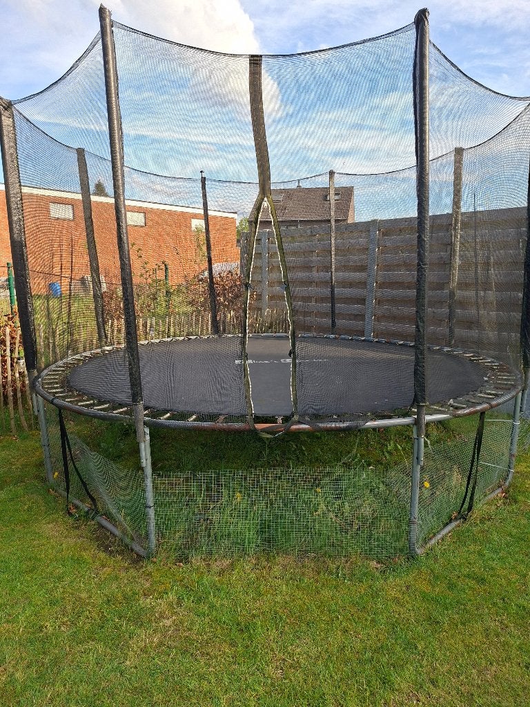 Trampoline, Ophalen, Gebruikt