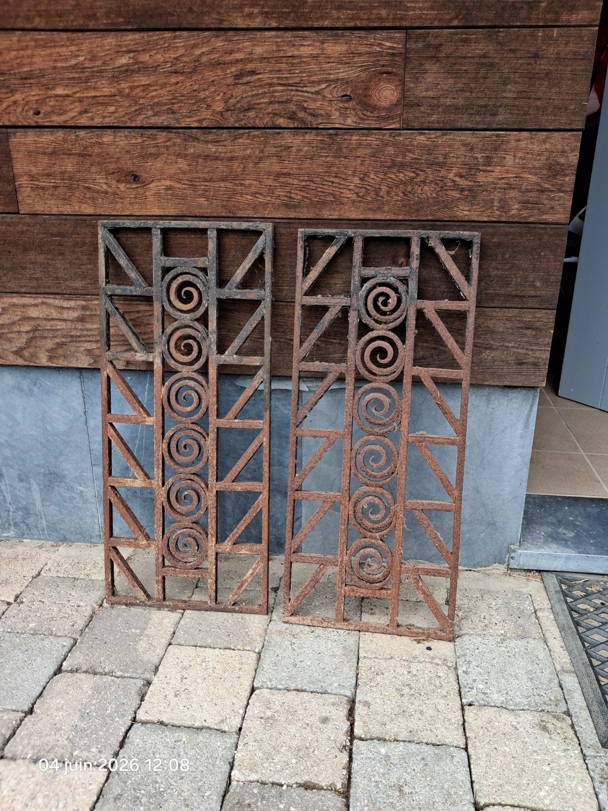 Décorative fer forgé, Enlèvement, Fer