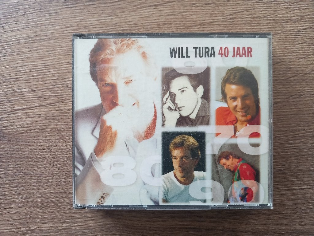 4CD Box set Will Tura 40 Jaar Pop Chanson Levenslied, Ophalen of Verzenden, Levenslied of Smartlap, Boxset