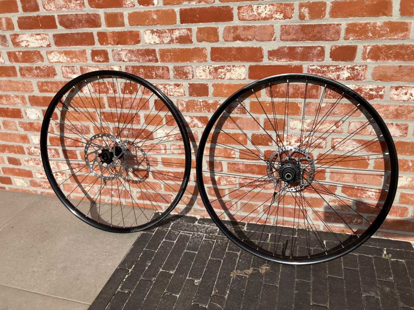 MTB wielset Synchros X25 + remschijven, Enlèvement, Comme neuf, Aluminium