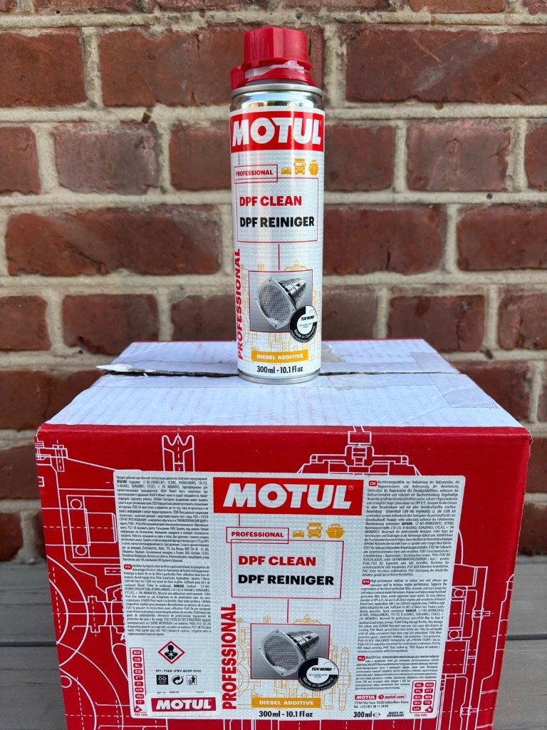 MOTUL DPF CLEANER DIESEL 12 STUKS VAN 300ML, Ophalen