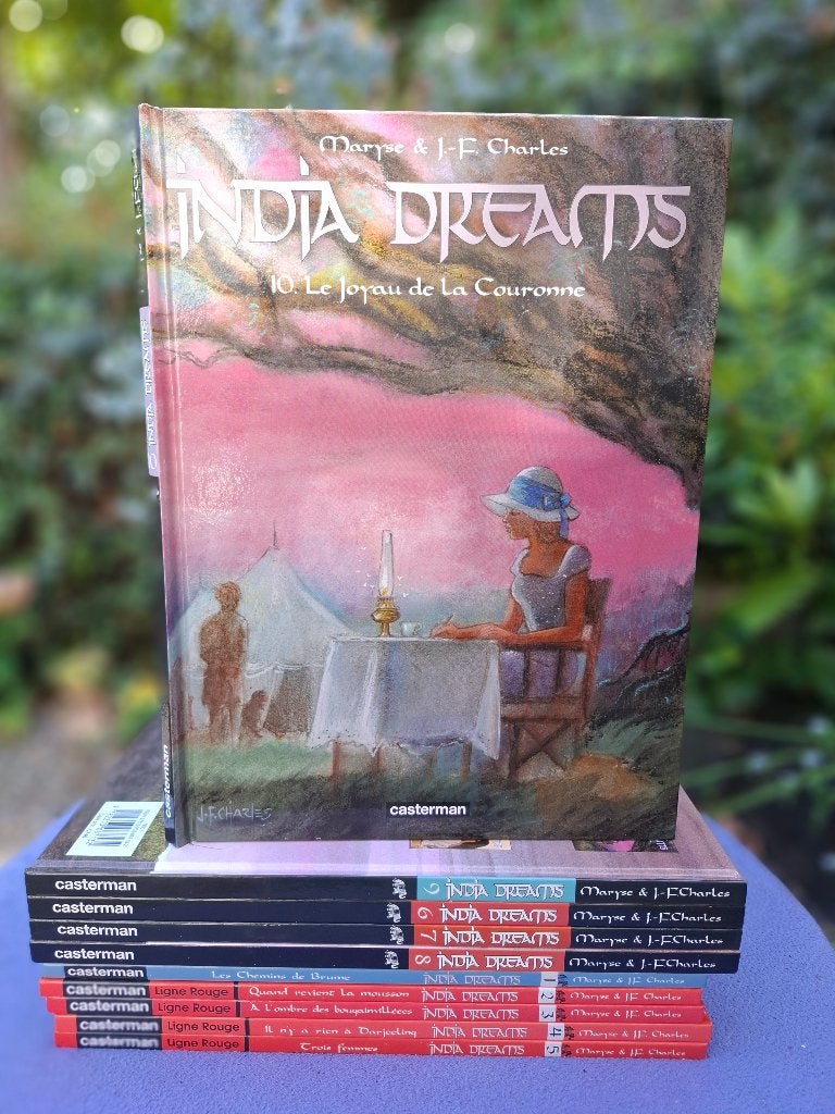 INDIA DREAMS TOMES 1 à 10 TTBE TOUS EO JF CHARLES, Boeken, Complete serie of reeks, Ophalen of Verzenden, Zo goed als nieuw