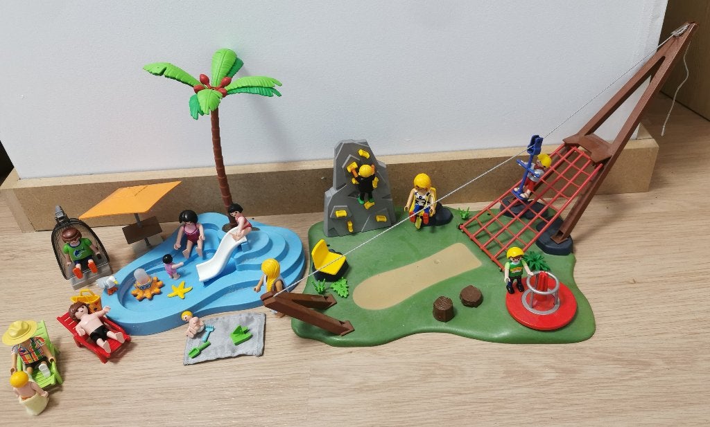 Playmobil : Piscines, Enlèvement, Utilisé